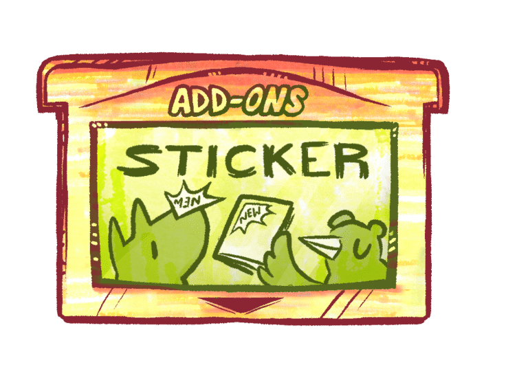 ADDONstickersticker