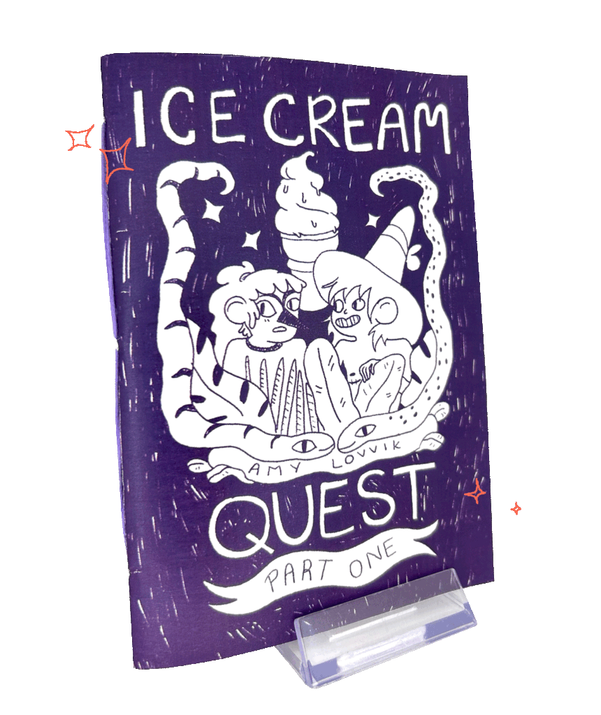 Our signature sparkly cover!